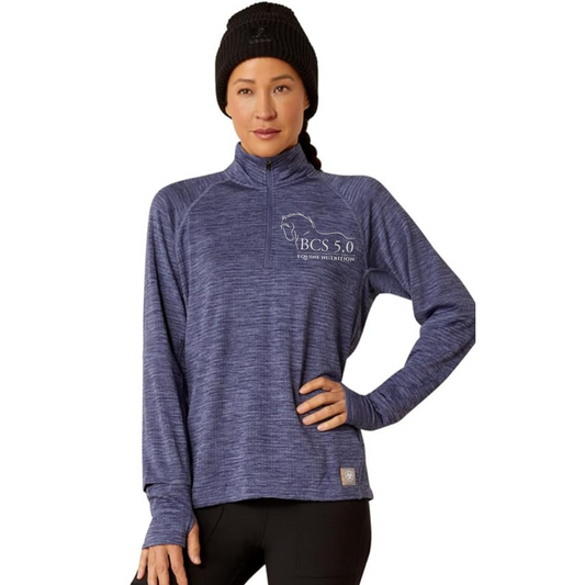 Women's Rebar Gridwork Baselayer 1/4 Zip T