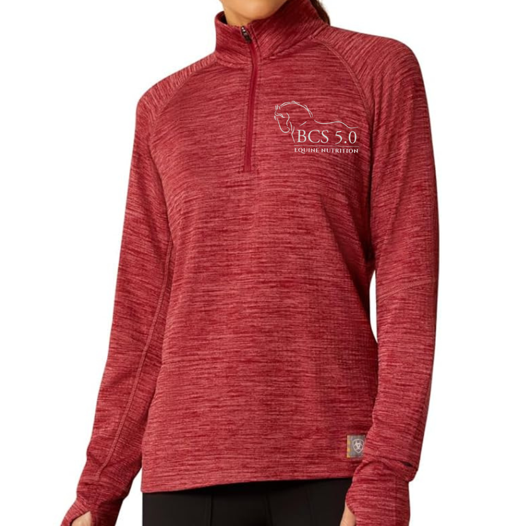 Women's Rebar Gridwork Baselayer 1/4 Zip T