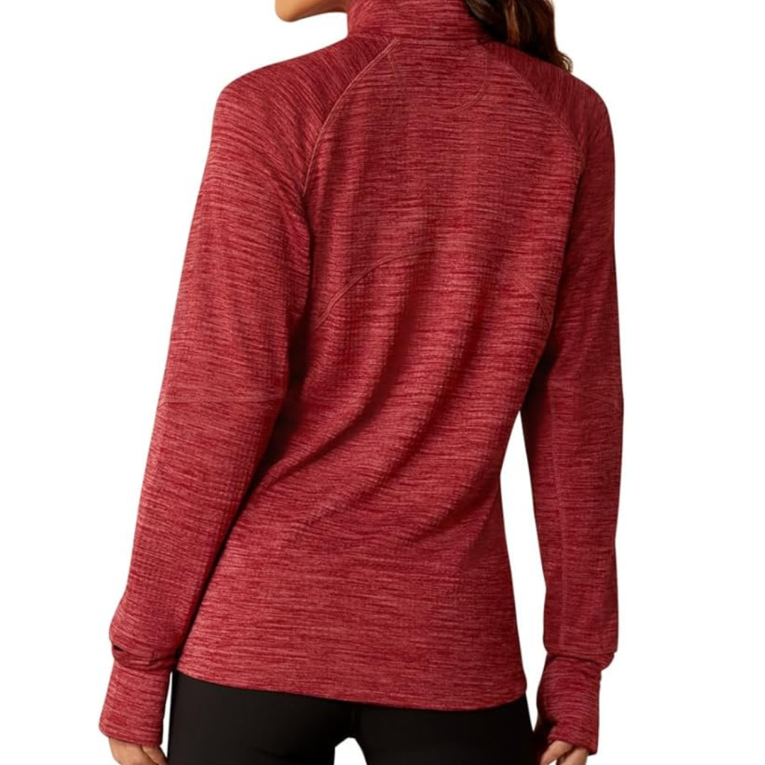 Women's Rebar Gridwork Baselayer 1/4 Zip T