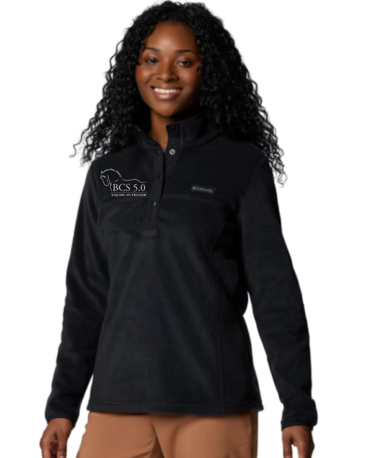 Columbia Womens Benton Springs 1/2 Snap Pull Over