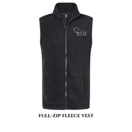 Full-Zip Fleece Vest