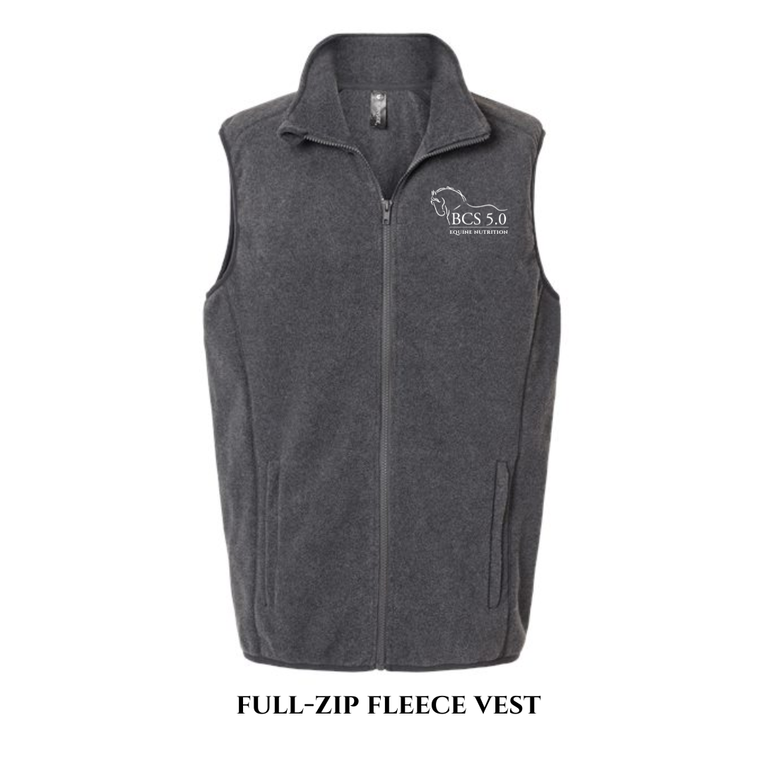 Full-Zip Fleece Vest
