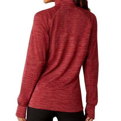 Women's Rebar Gridwork Baselayer 1/4 Zip T