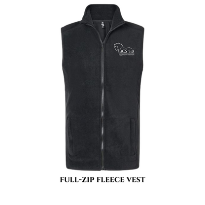 Full-Zip Fleece Vest