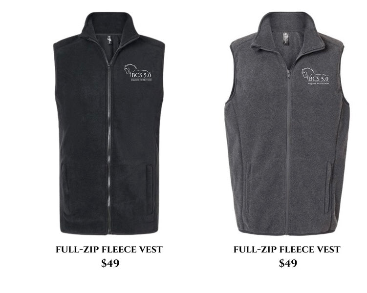 Full-Zip Fleece Vest