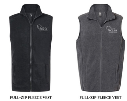Full-Zip Fleece Vest