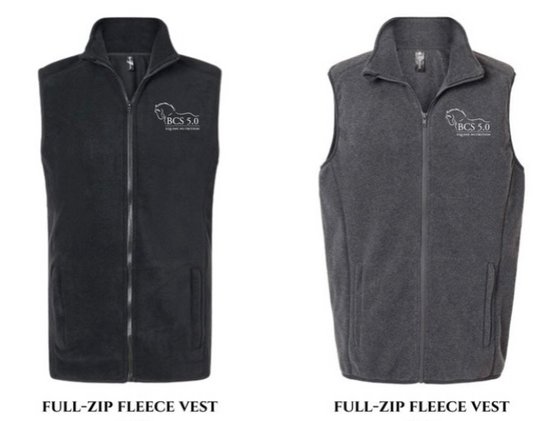 Full-Zip Fleece Vest